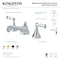 Kingston Brass KS4478FL 8" Widespread Bathroom Faucet, Brushed Nickel KS4478FL - alternate 3